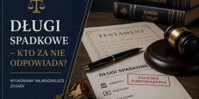 Długi spadkowe – kto za nie odpowiada? Wyjaśniamy najważniejsze zasady