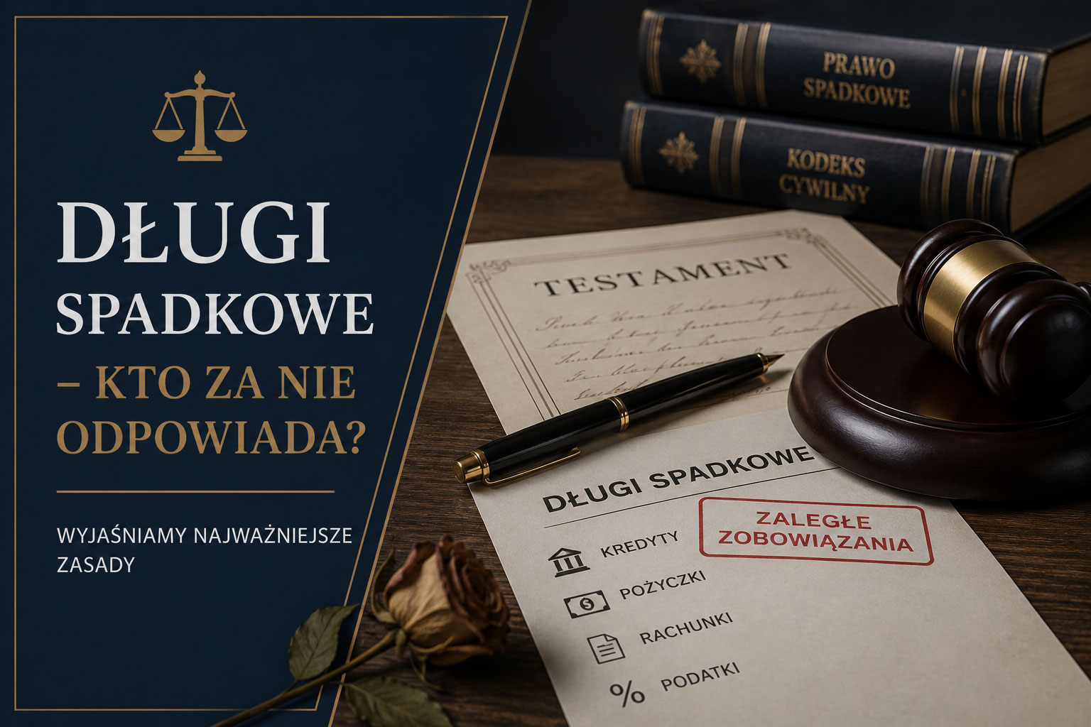 Długi spadkowe – kto za nie odpowiada? Wyjaśniamy najważniejsze zasady